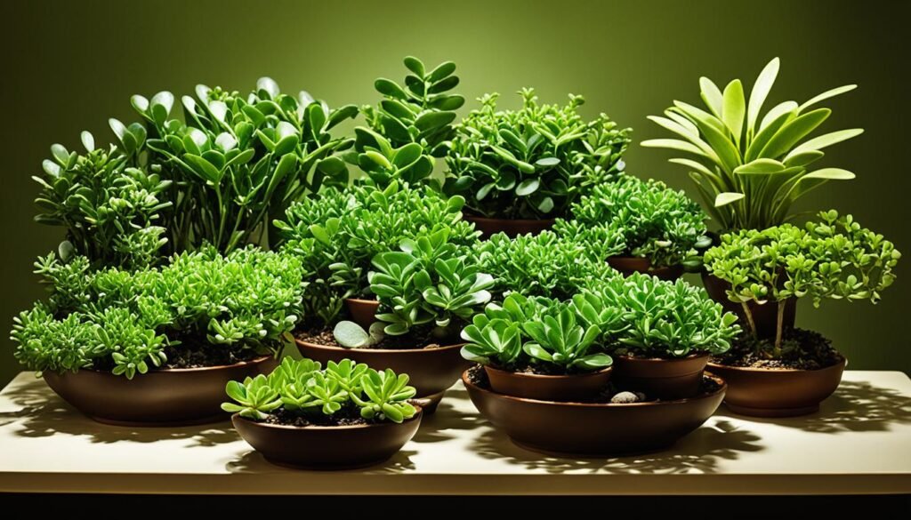 types of jade plants